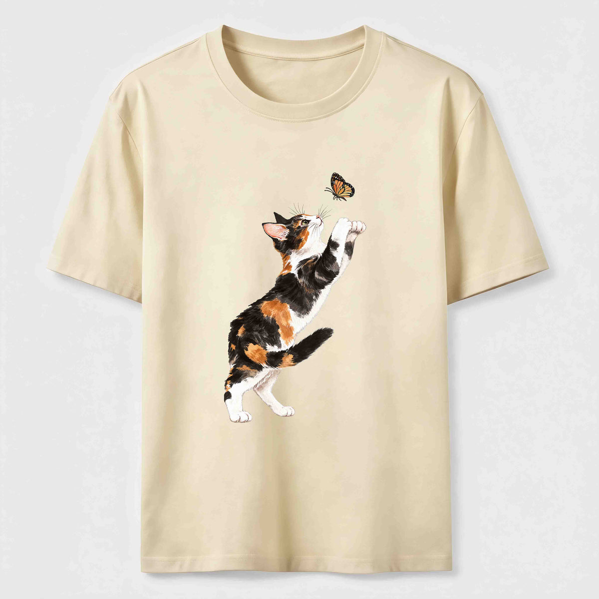 PetTaxClub Butterfly Chase Cats Classic T-Shirt
