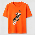 PetTaxClub Butterfly Chase Cats Classic T-Shirt