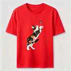PetTaxClub Butterfly Chase Cats Classic T-Shirt