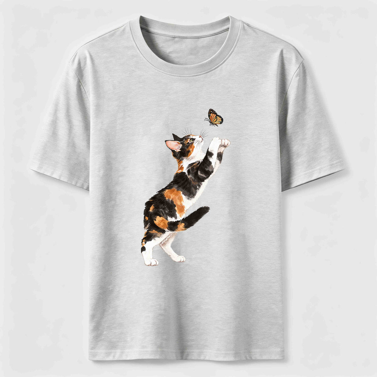 PetTaxClub Butterfly Chase Cats Classic T-Shirt