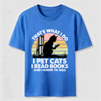 PetTaxClub I Pet Cats I Read Books Classic T-Shirt