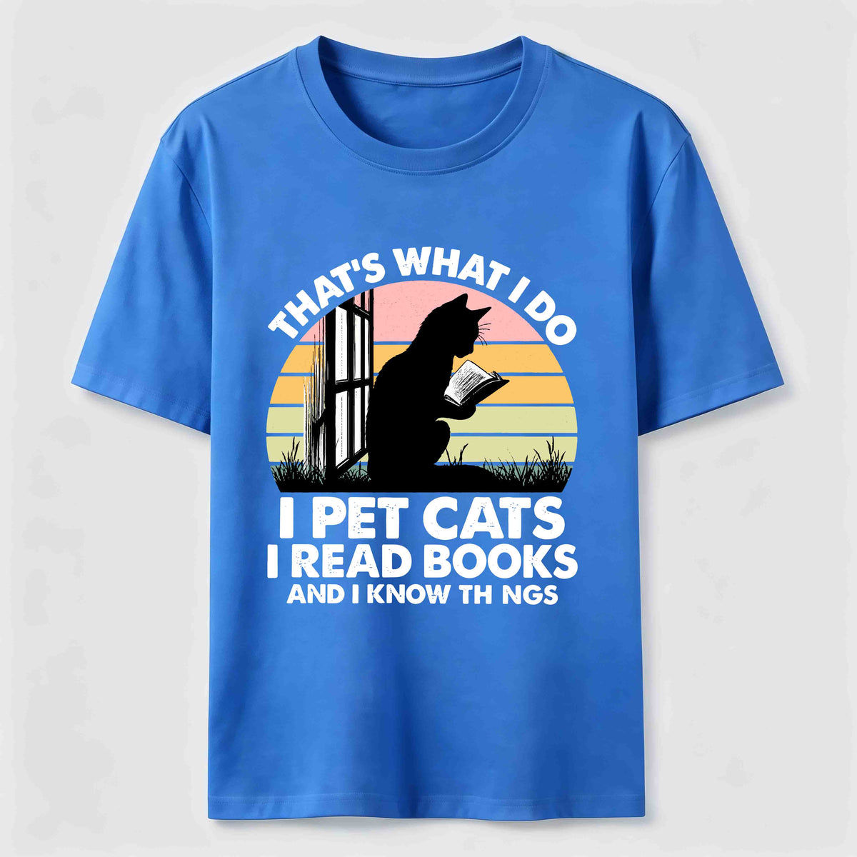 PetTaxClub I Pet Cats I Read Books Classic T-Shirt
