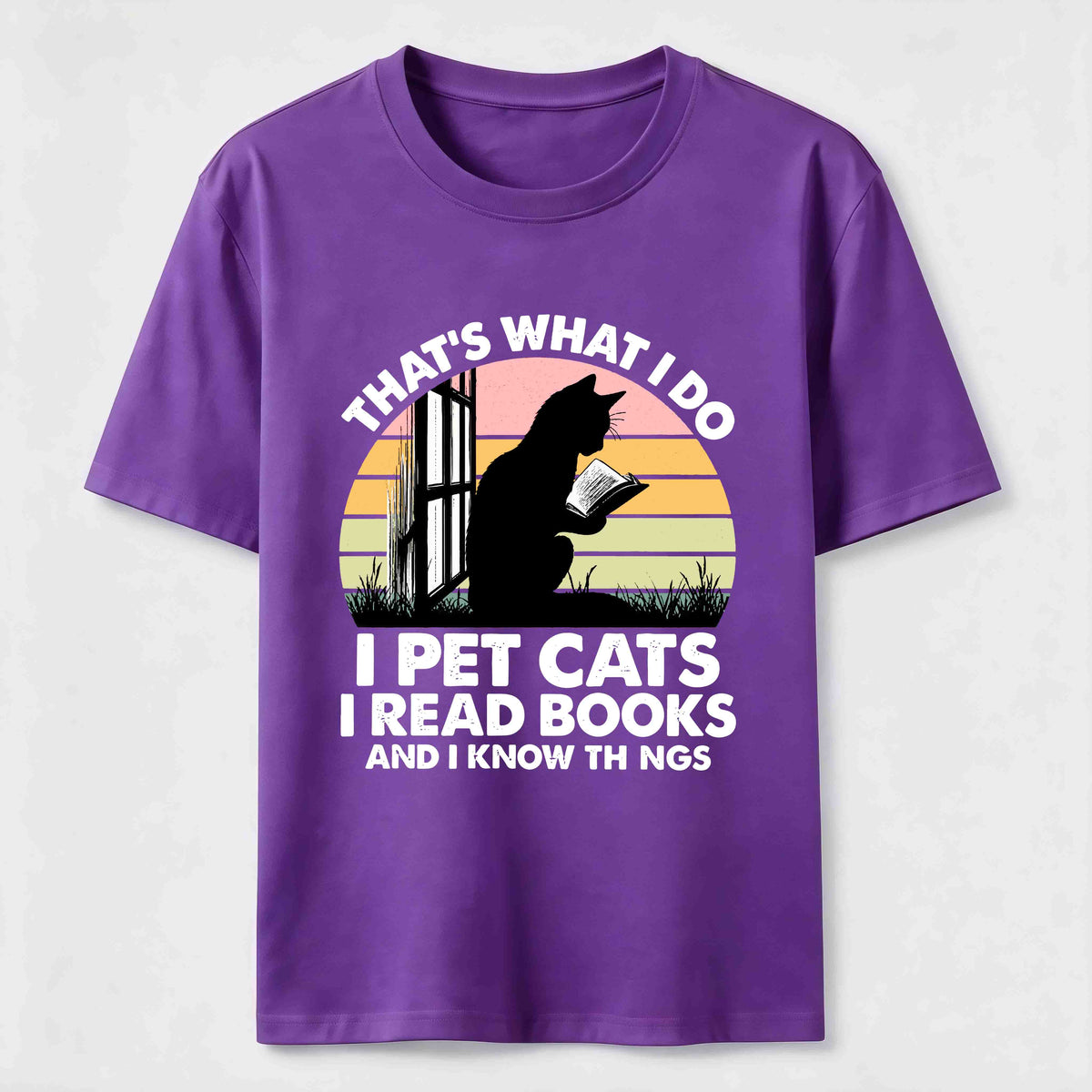 PetTaxClub I Pet Cats I Read Books Classic T-Shirt