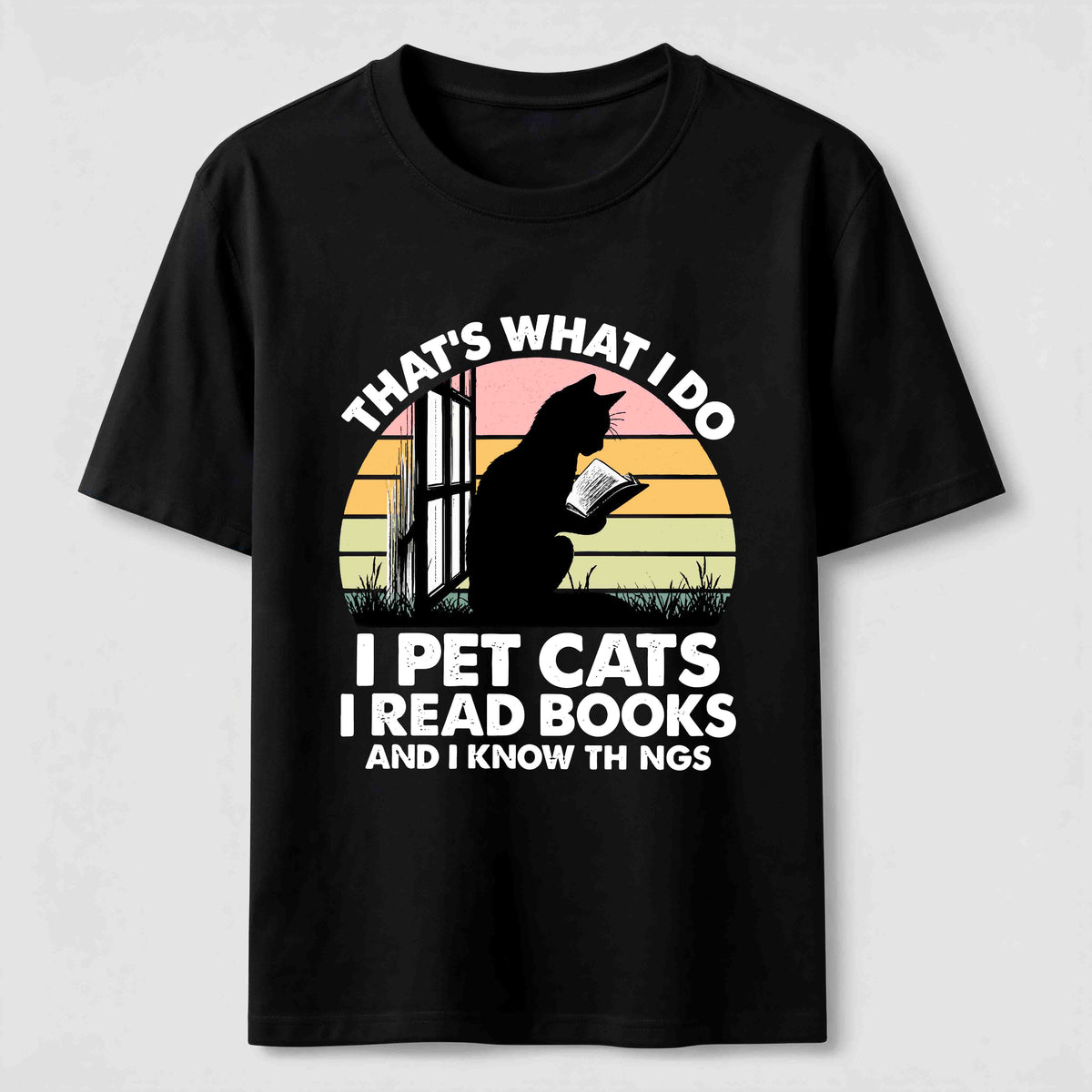 PetTaxClub I Pet Cats I Read Books Classic T-Shirt
