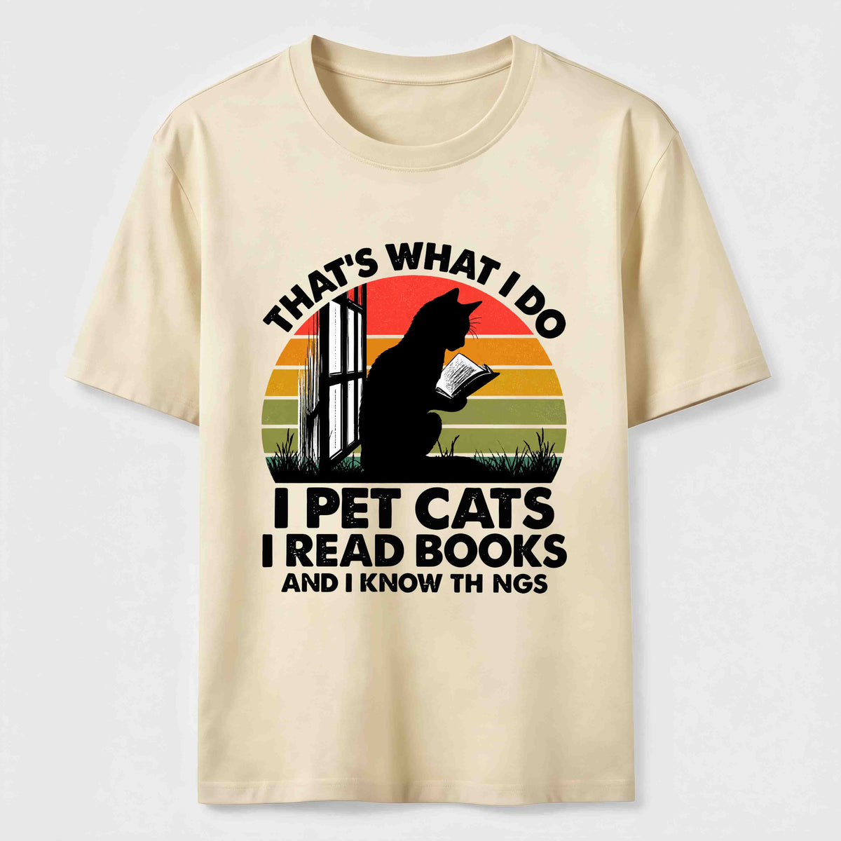 PetTaxClub I Pet Cats I Read Books Classic T-Shirt