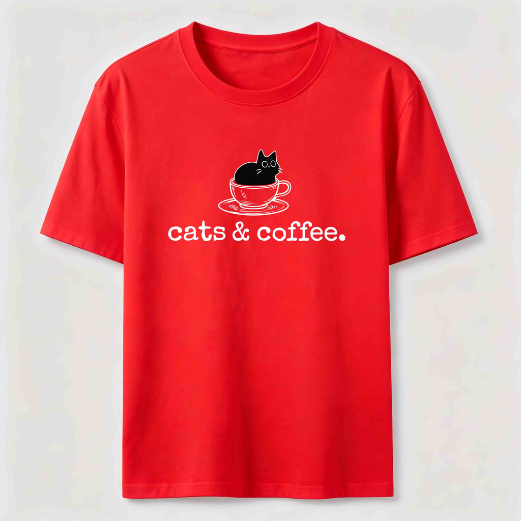 PetTaxClub Cats and Coffee Classic T-Shirt