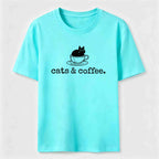 PetTaxClub Cats and Coffee Classic T-Shirt
