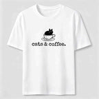 PetTaxClub Cats and Coffee Classic T-Shirt
