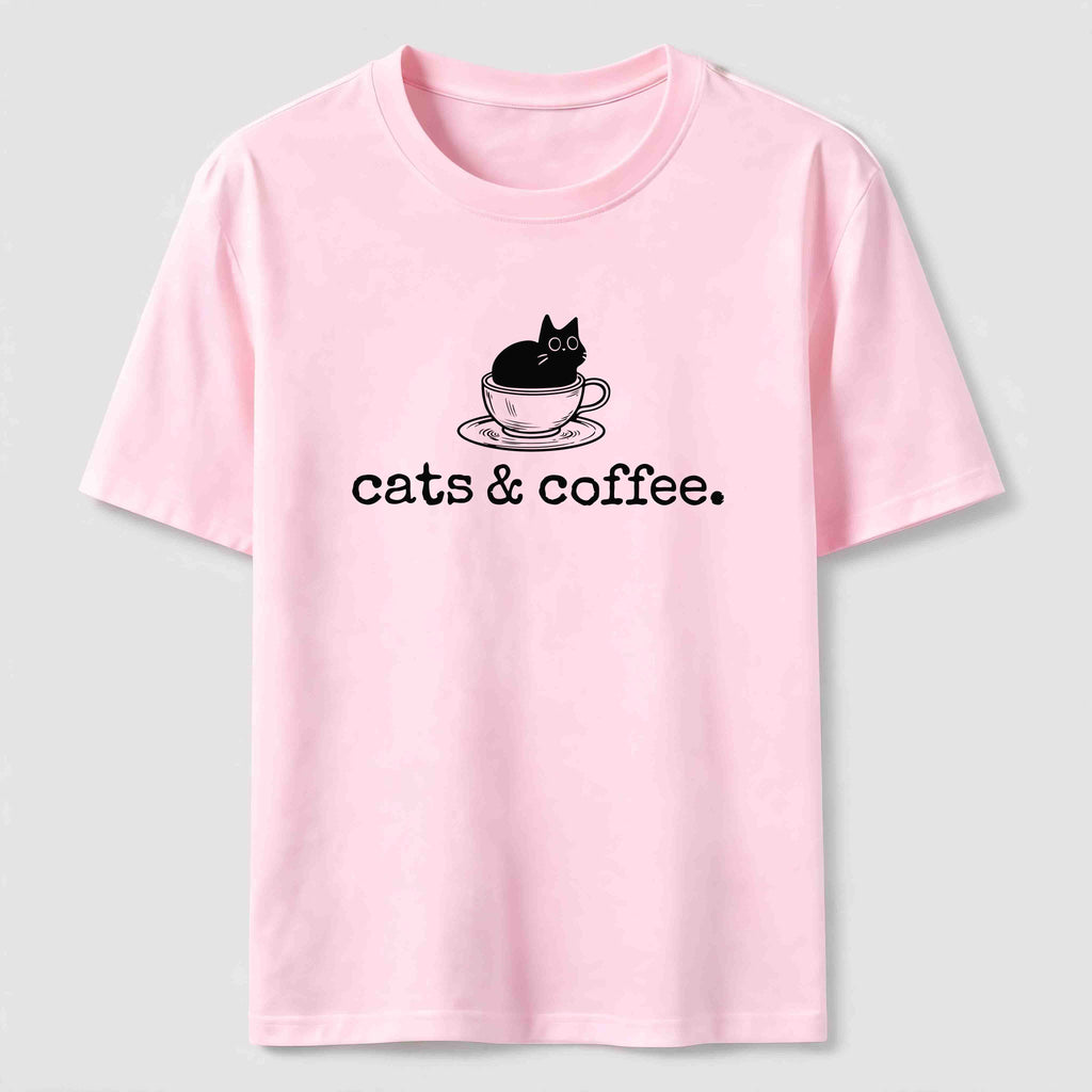 PetTaxClub Cats and Coffee Classic T-Shirt