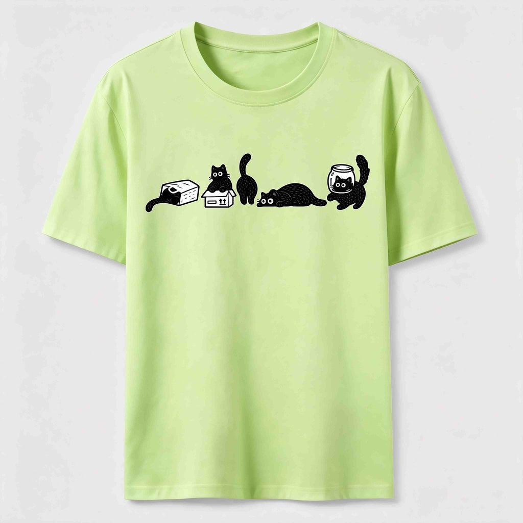 PetTaxClub Tiny Black Cat Moments Classic T-Shirt