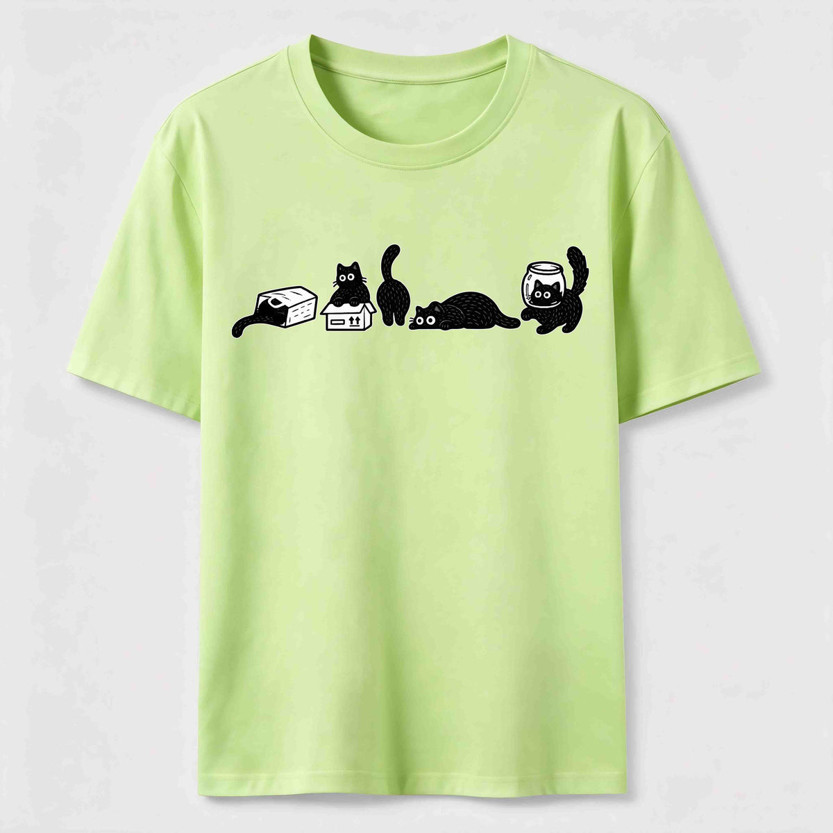 PetTaxClub Tiny Black Cat Moments Classic T-Shirt