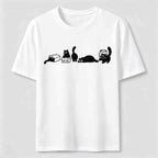 PetTaxClub Tiny Black Cat Moments Classic T-Shirt