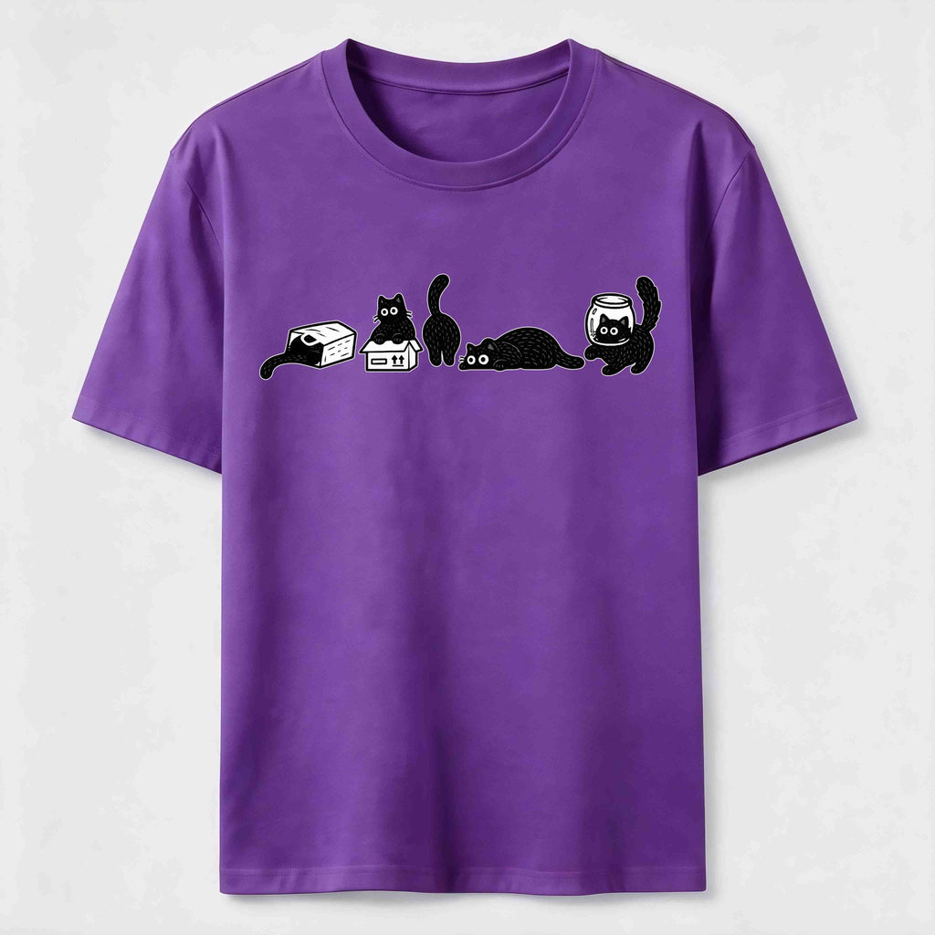 PetTaxClub Tiny Black Cat Moments Classic T-Shirt