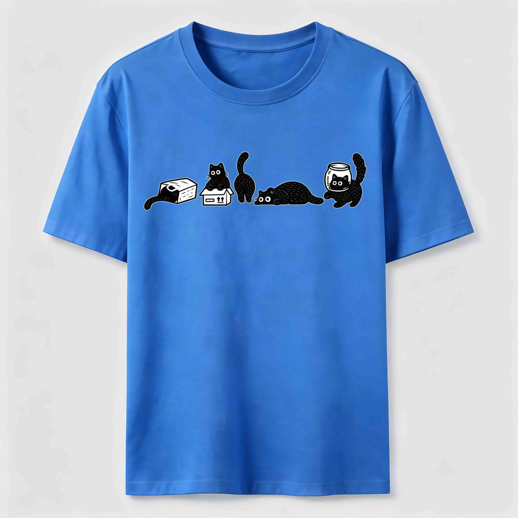 PetTaxClub Tiny Black Cat Moments Classic T-Shirt