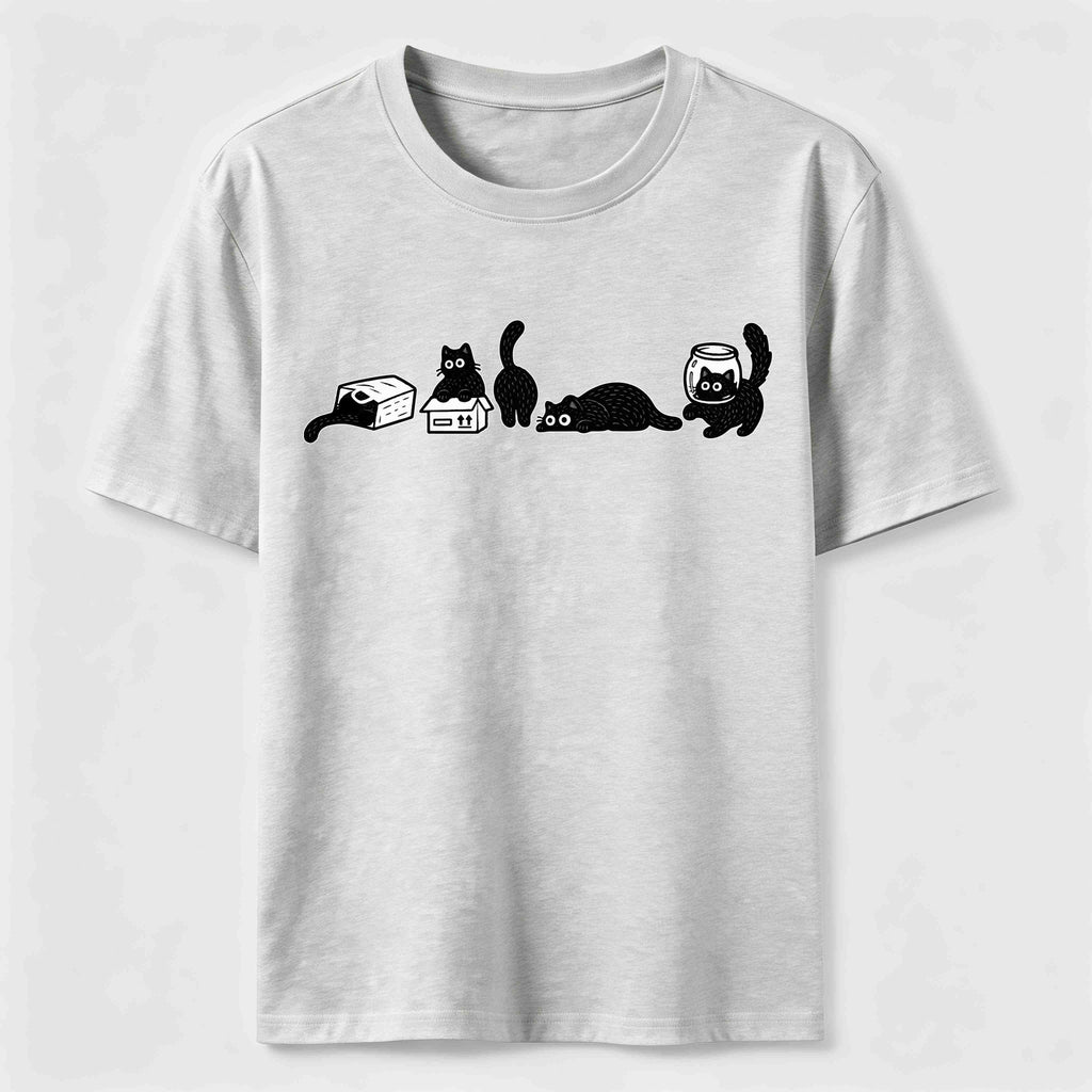 PetTaxClub Tiny Black Cat Moments Classic T-Shirt
