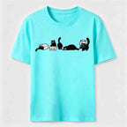 PetTaxClub Tiny Black Cat Moments Classic T-Shirt