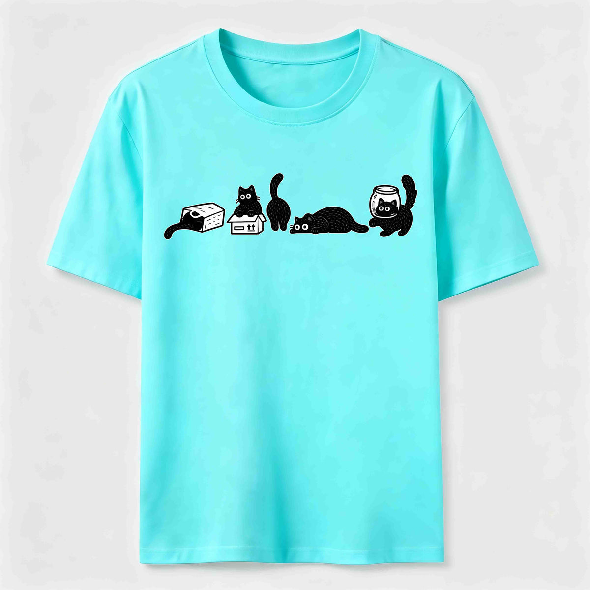 PetTaxClub Tiny Black Cat Moments Classic T-Shirt