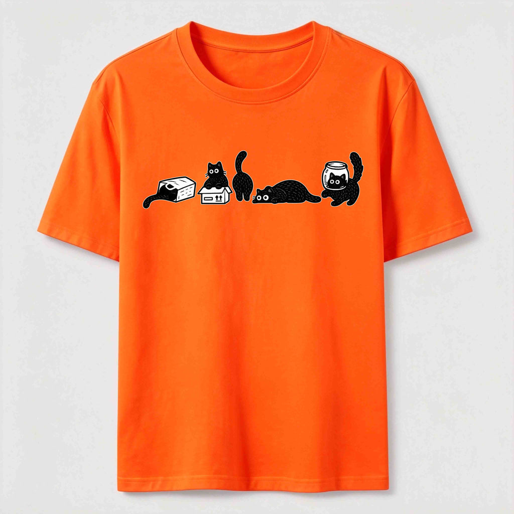 PetTaxClub Tiny Black Cat Moments Classic T-Shirt