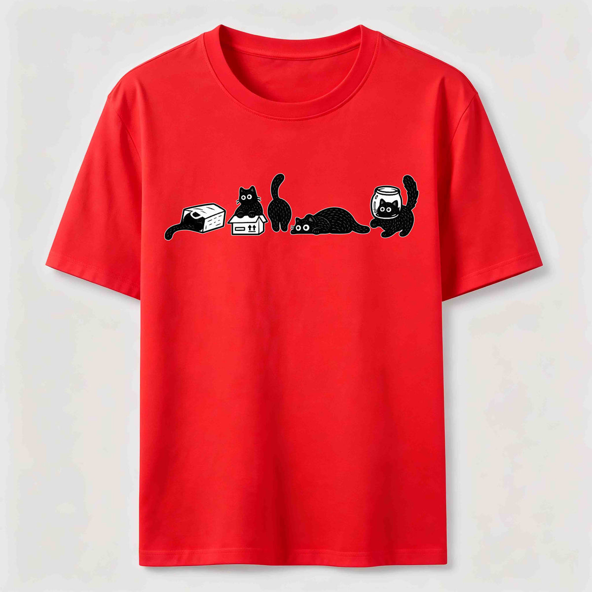 PetTaxClub Tiny Black Cat Moments Classic T-Shirt