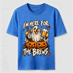 PetTaxClub Here for the Brews Ghost Dog Classic T-Shirt