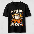 PetTaxClub Here for the Brews Ghost Dog Classic T-Shirt
