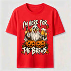PetTaxClub Here for the Brews Ghost Dog Classic T-Shirt