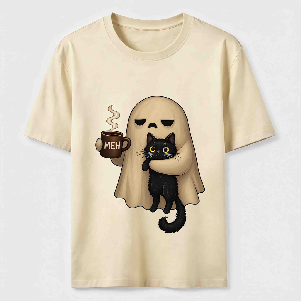 PetTaxClub Meh Ghost Cat Classic T-Shirt