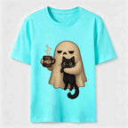 PetTaxClub Meh Ghost Cat Classic T-Shirt