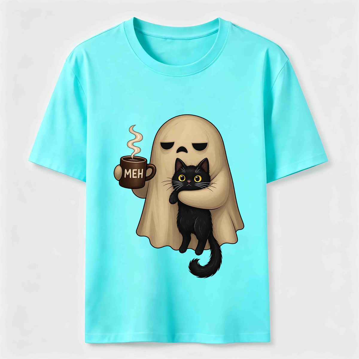 PetTaxClub Meh Ghost Cat Classic T-Shirt