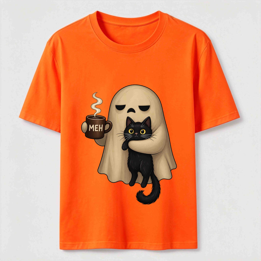 PetTaxClub Meh Ghost Cat Classic T-Shirt