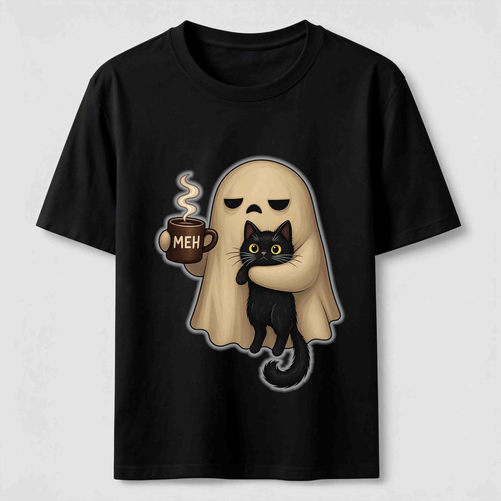 PetTaxClub Meh Ghost Cat Classic T-Shirt