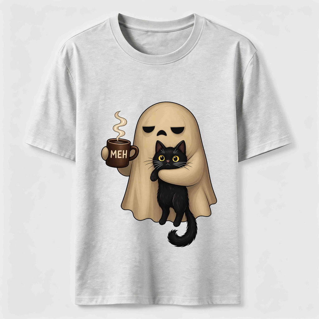 PetTaxClub Meh Ghost Cat Classic T-Shirt