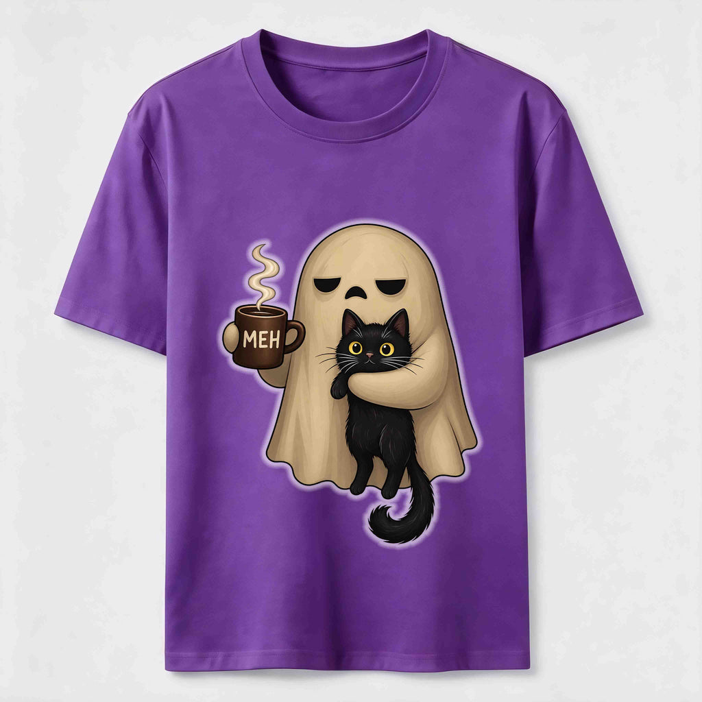 PetTaxClub Meh Ghost Cat Classic T-Shirt