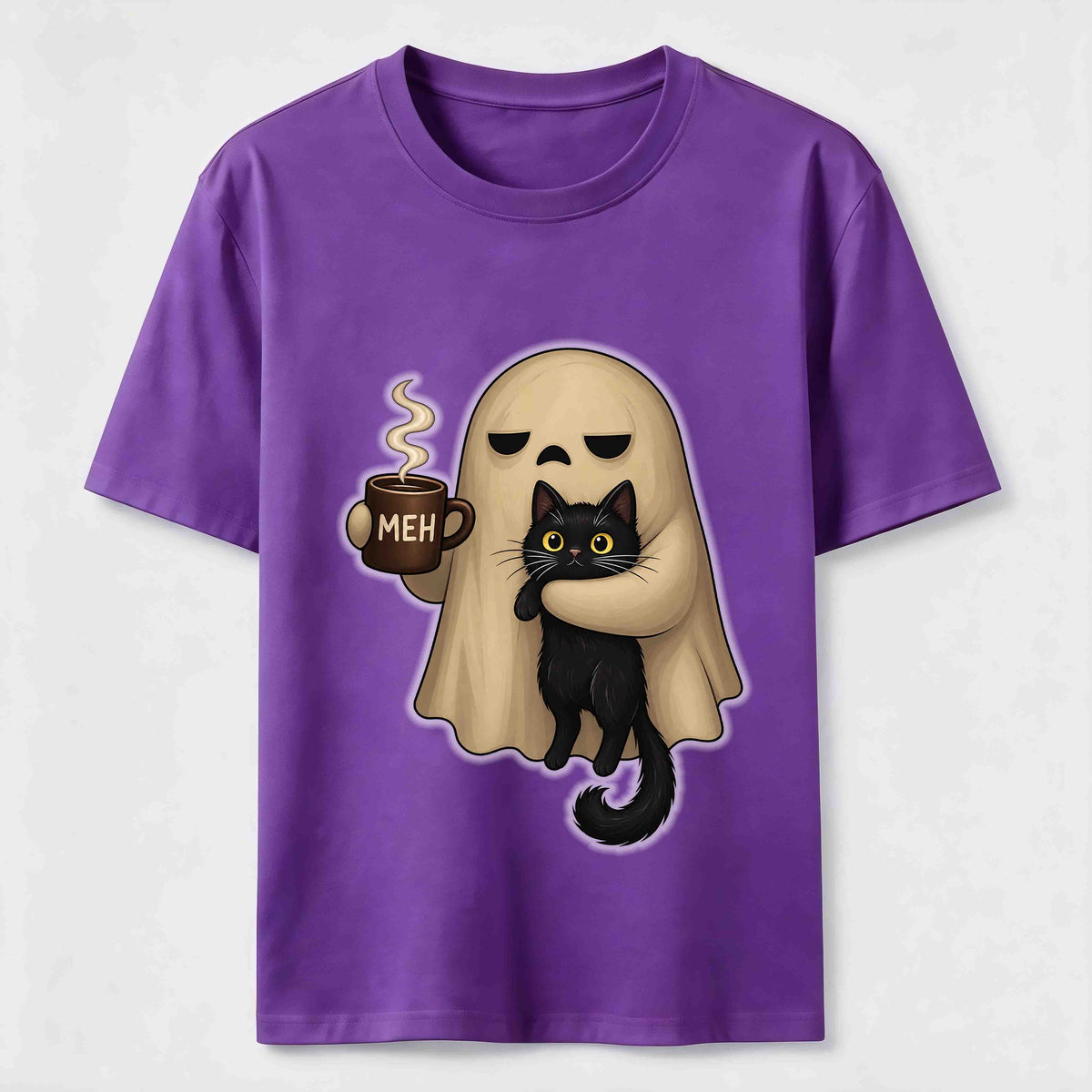 PetTaxClub Meh Ghost Cat Classic T-Shirt