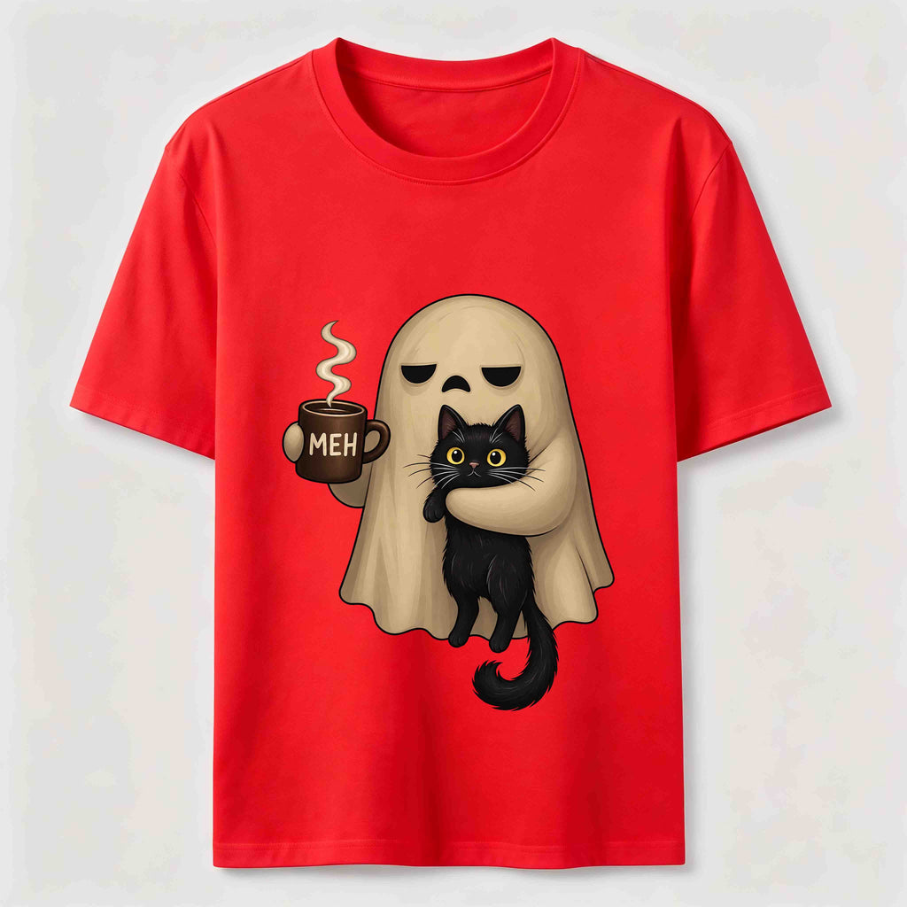 PetTaxClub Meh Ghost Cat Classic T-Shirt