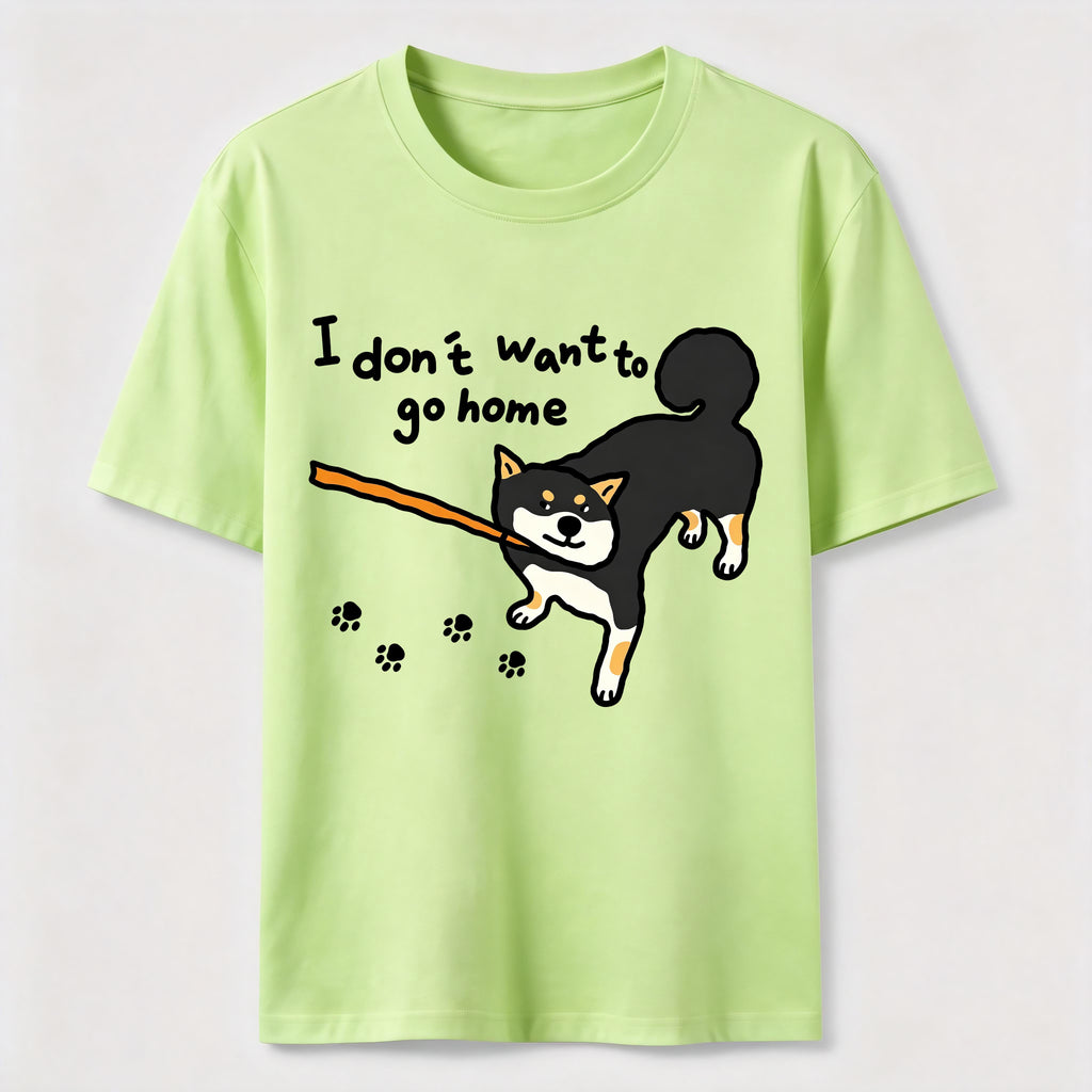 PetTaxClub Not Going Home Shiba Inu Classic T-Shirt