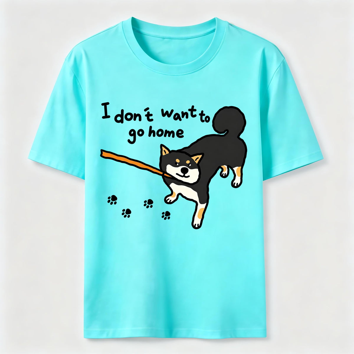 PetTaxClub Not Going Home Shiba Inu Classic T-Shirt