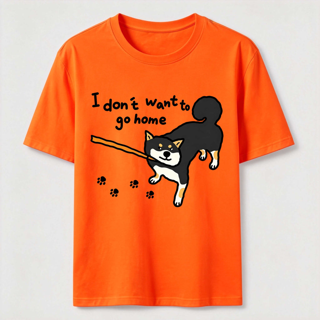 PetTaxClub Not Going Home Shiba Inu Classic T-Shirt