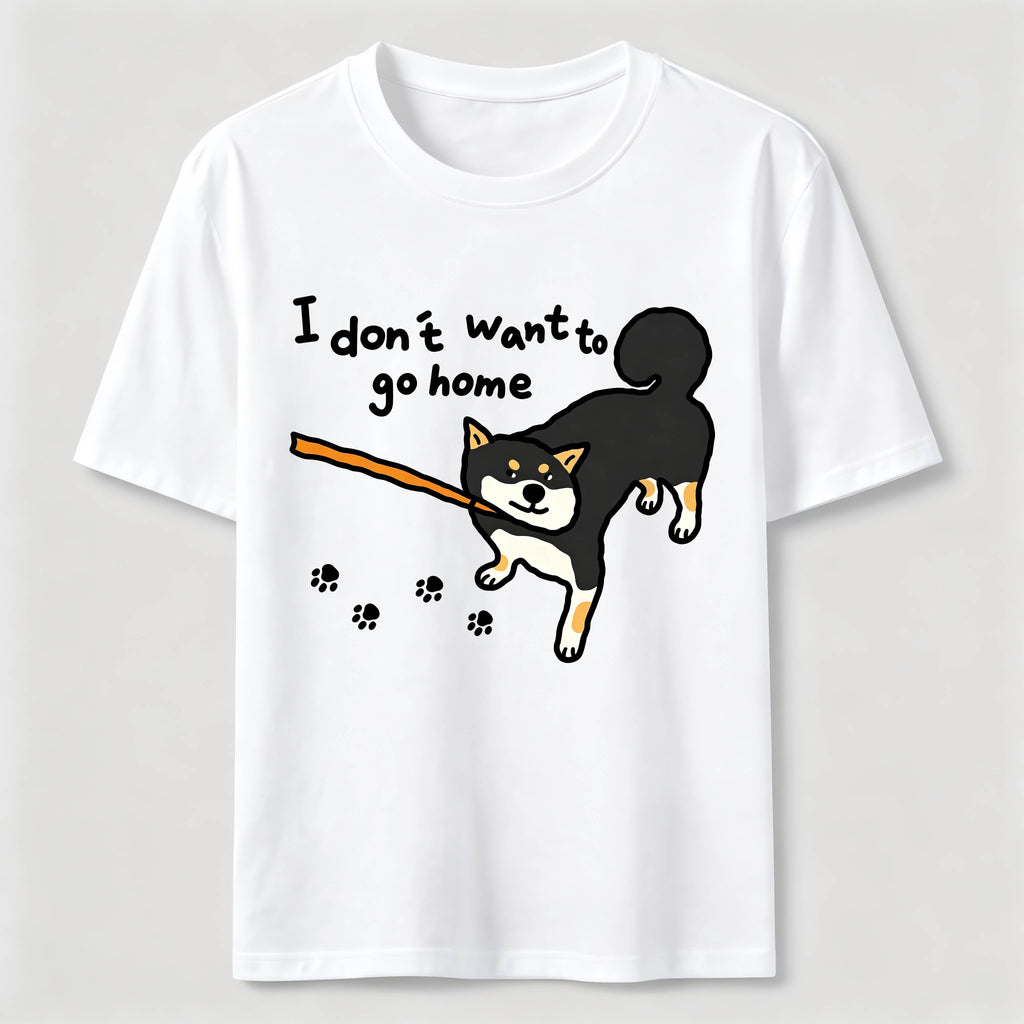PetTaxClub Not Going Home Shiba Inu Classic T-Shirt