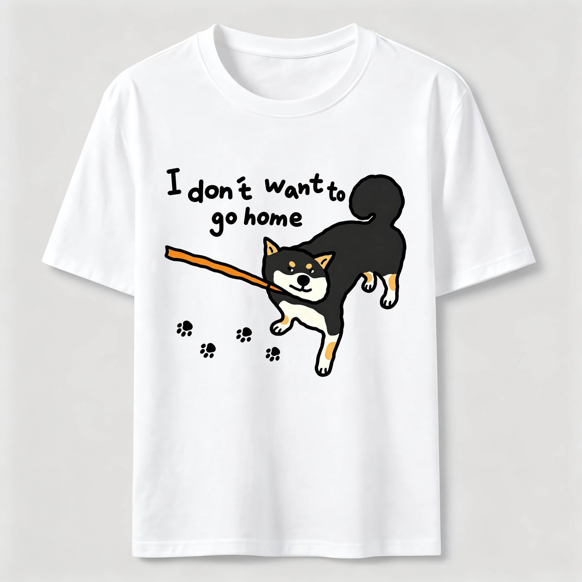 PetTaxClub Not Going Home Shiba Inu Classic T-Shirt