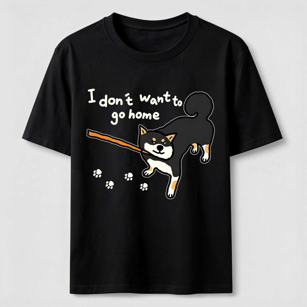 PetTaxClub Not Going Home Shiba Inu Classic T-Shirt