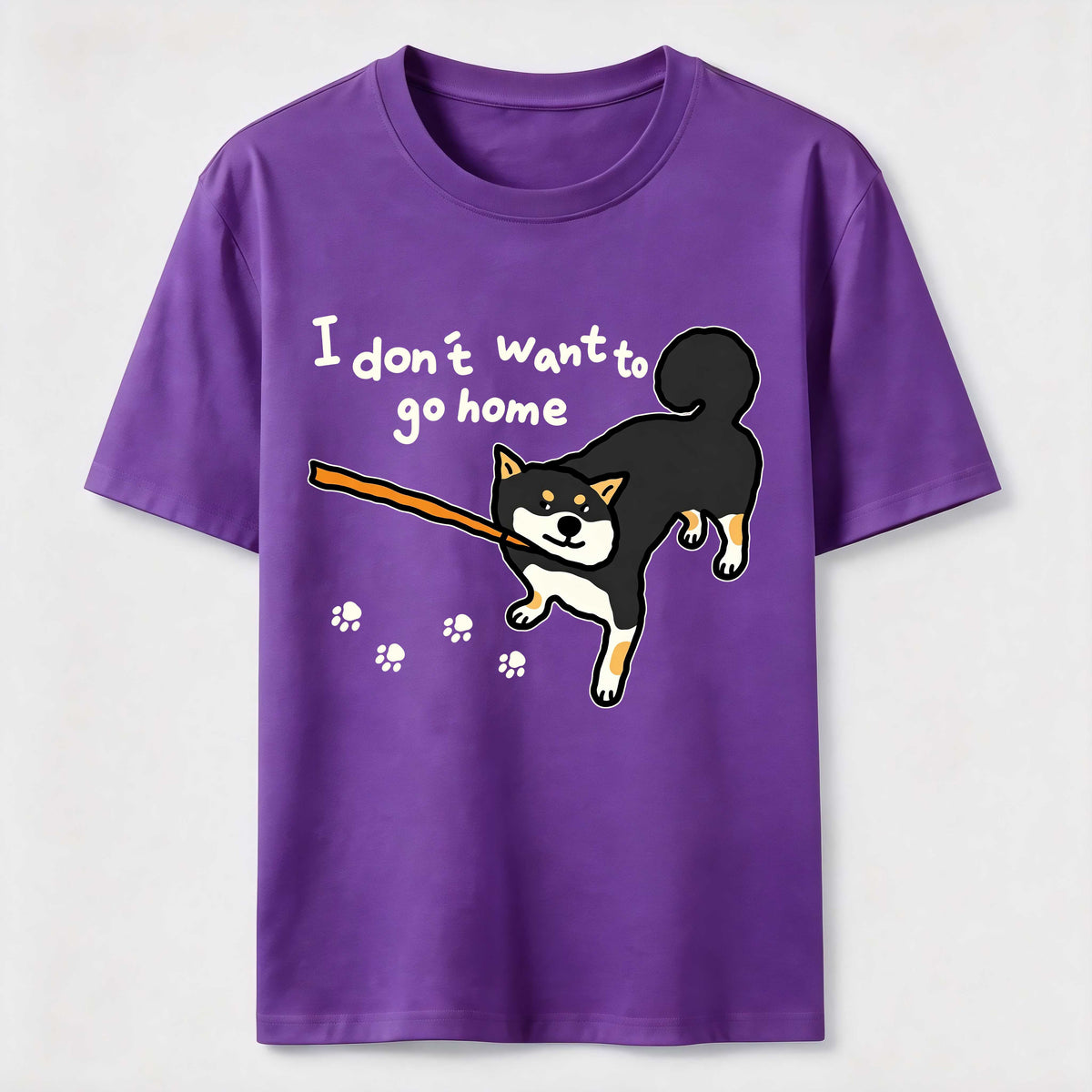 PetTaxClub Not Going Home Shiba Inu Classic T-Shirt