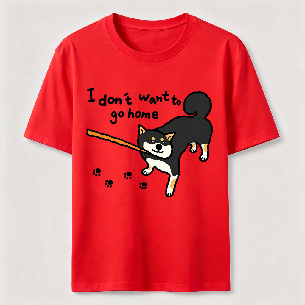 PetTaxClub Not Going Home Shiba Inu Classic T-Shirt