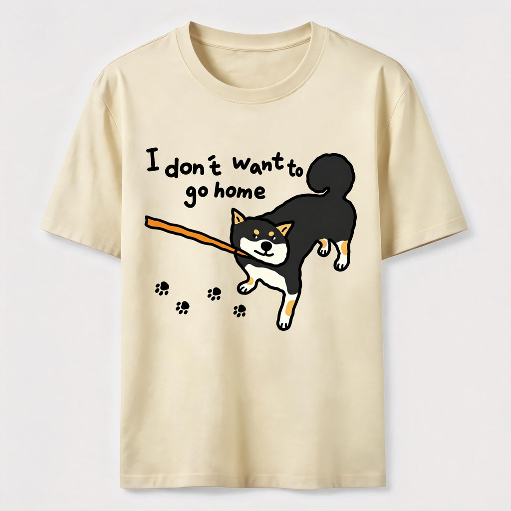 PetTaxClub Not Going Home Shiba Inu Classic T-Shirt
