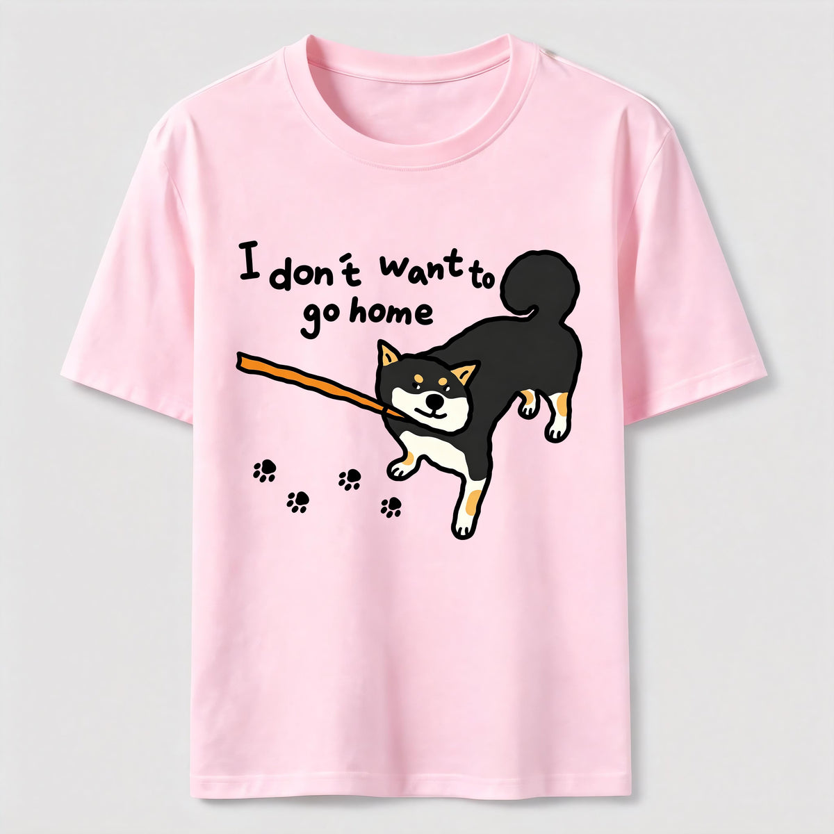 PetTaxClub Not Going Home Shiba Inu Classic T-Shirt