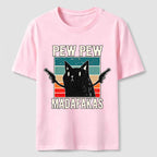 PetTaxClub Pew Pew Outlaw Cat Classic T-Shirt