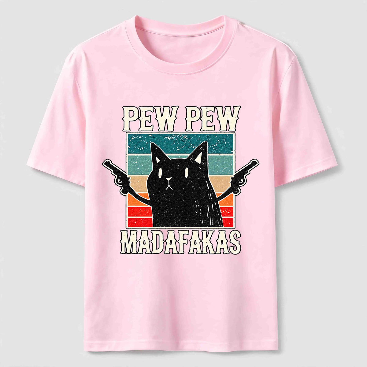 PetTaxClub Pew Pew Outlaw Cat Classic T-Shirt