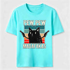 PetTaxClub Pew Pew Outlaw Cat Classic T-Shirt