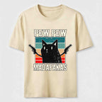 PetTaxClub Pew Pew Outlaw Cat Classic T-Shirt
