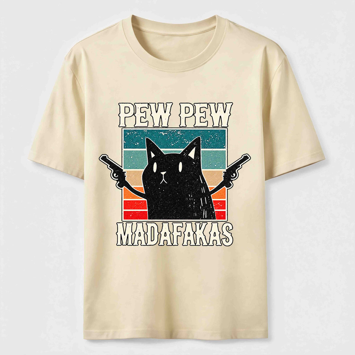 PetTaxClub Pew Pew Outlaw Cat Classic T-Shirt